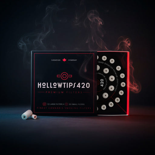 HOLLOWTIPS420 Tar-Reducing Filter Tips – Inhale Smarter (Box of 20) Filter Tip Hollowtips420