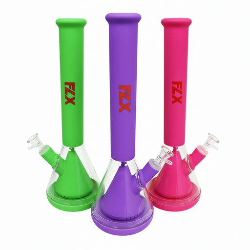 FLX | G600 – 14″ Silicone Condenser Bong Resin · Silicone · Plastic Bong Bestfive Enterprise Ltd.