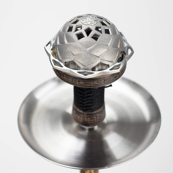 Chicha Chi | Premium Thunder Wood Design Hookah / Shisha / Nargile / Qalyan Device Hookah Kiteman