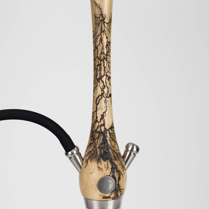 Chicha Chi | Premium Thunder Wood Design Hookah / Shisha / Nargile / Qalyan Device Hookah Kiteman