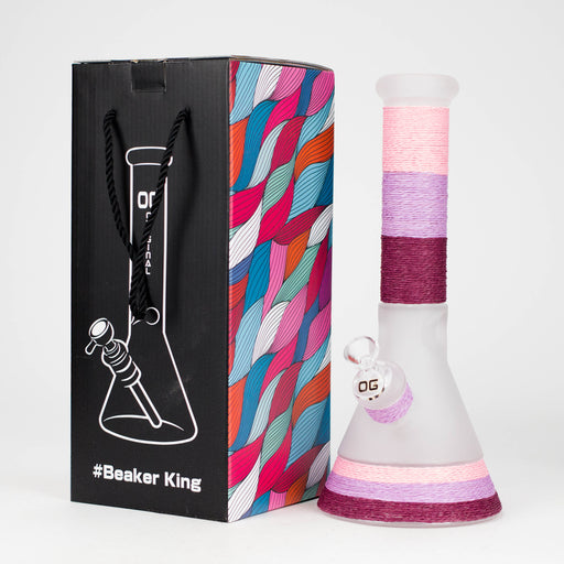 OG Original | 12.5″ Beaker With Thread (OG-675) Glass Bong Smoking Cat Distribution