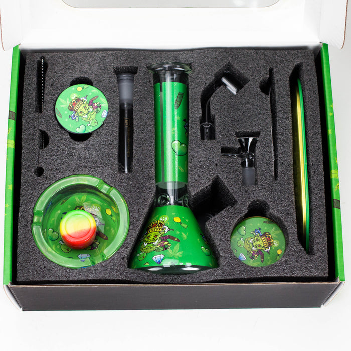 OG Original | Demon King Bong Gift Box Set (OG-683E) Glass Bong Smoking Cat Distribution