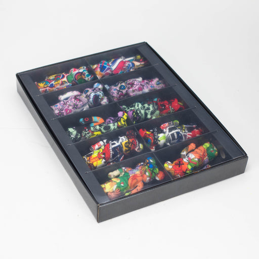 OG Original | 4.3" Volant Bear Silicone Pipe – 10 Count Set Silicone Pipe Smoking Cat Distribution