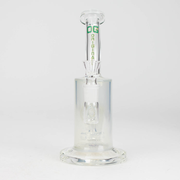 OG Original | 8" Milky Rig with Banger (OG-588) Glass Bong Smoking Cat Distribution