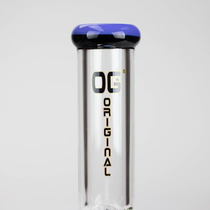 OG Original | 12" 9mm Straight Tube Bong (OG-653) Glass Bong Smoking Cat Distribution