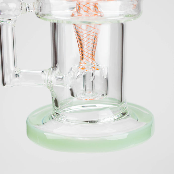 OG Original | 10" Swirly Globe Recycler Rig (OG-607) Glass Bong Smoking Cat Distribution