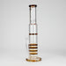 OG Original | 17" Honeycomb with Spinner (OG-672) Glass Bong Smoking Cat Distribution Amber