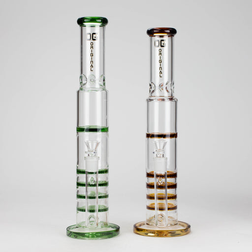 OG Original | 17" Honeycomb with Spinner (OG-672) Glass Bong Smoking Cat Distribution