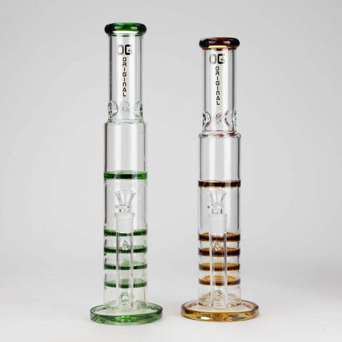 OG Original | 17" Honeycomb with Spinner (OG-672) Glass Bong Smoking Cat Distribution