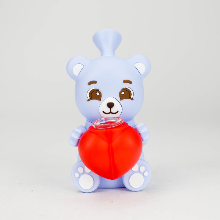 OG Original | 5.7" Love Bear Silicone Bubbler (SWP-1156) Resin · Silicone Rig Smoking Cat Distribution