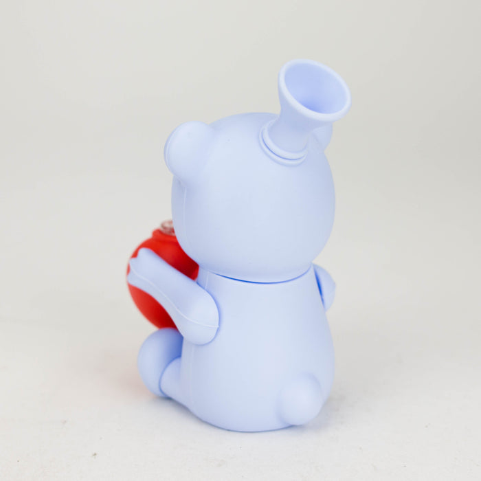 OG Original | 5.7" Love Bear Silicone Bubbler (SWP-1156) Resin · Silicone Rig Smoking Cat Distribution