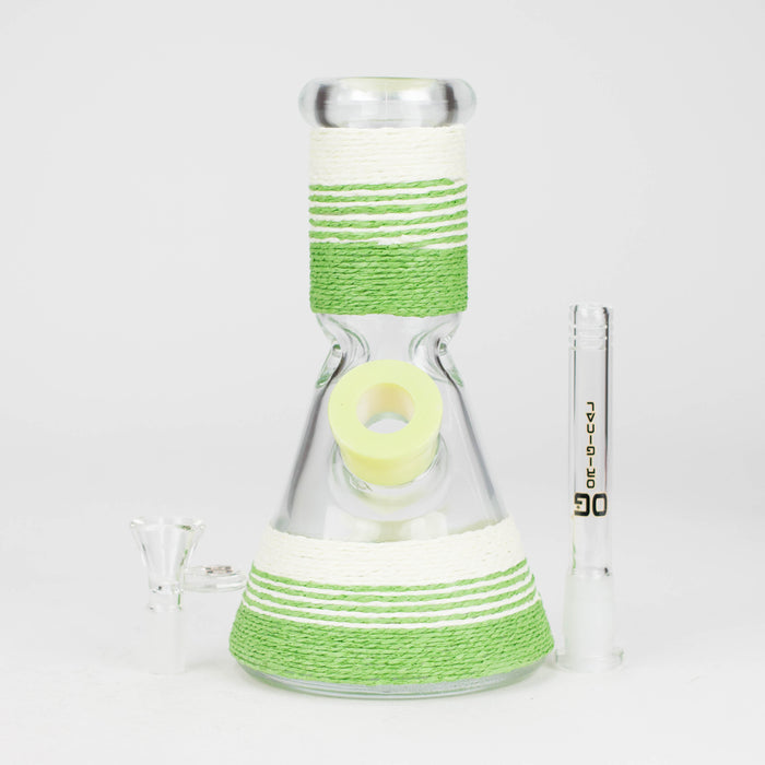 OG Original | 8" Beaker with thread (OG677) Glass Bong Smoking Cat Distribution