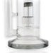 17" Straight Shooter with Dual Dome Matrix Percolators Glass Bong Super Supplys Inc