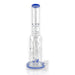 16" Straight Shooter Water Pipe with Screw Percolators - Celeste Glass Bong Super Supplys Inc