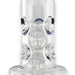16" Straight Shooter Water Pipe with Screw Percolators - Celeste Glass Bong Super Supplys Inc