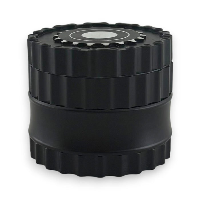 Premium 4-Piece Aluminum Herb Grinder Regular Grinder Super Supplys Inc