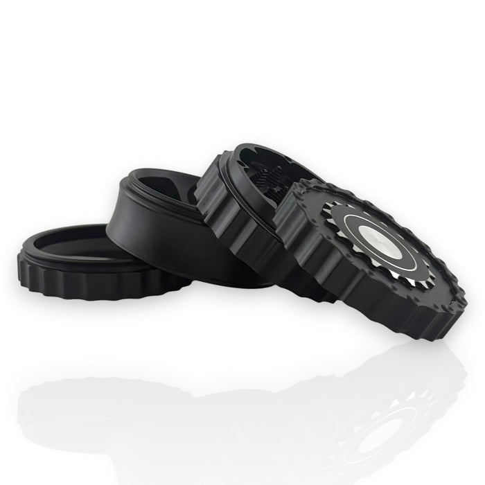 Premium 4-Piece Aluminum Herb Grinder Regular Grinder Super Supplys Inc