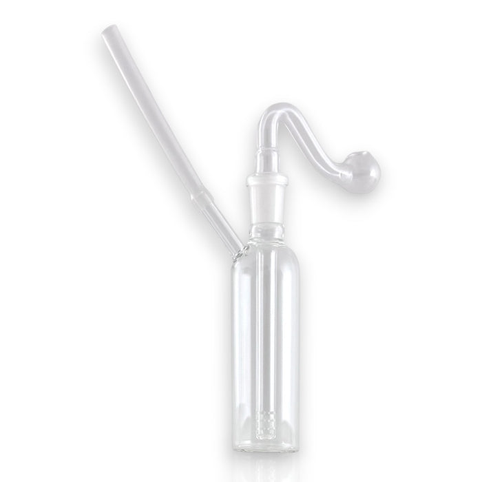 5-1/2" Oil Burner Rig with Inhaler Tube Glass Rig Super Supplys Inc