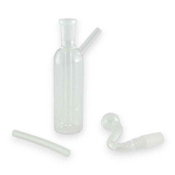 5-1/2" Oil Burner Rig with Inhaler Tube Glass Rig Super Supplys Inc