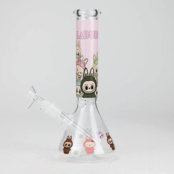 10" Popular Character Design Glass Beaker Bong
