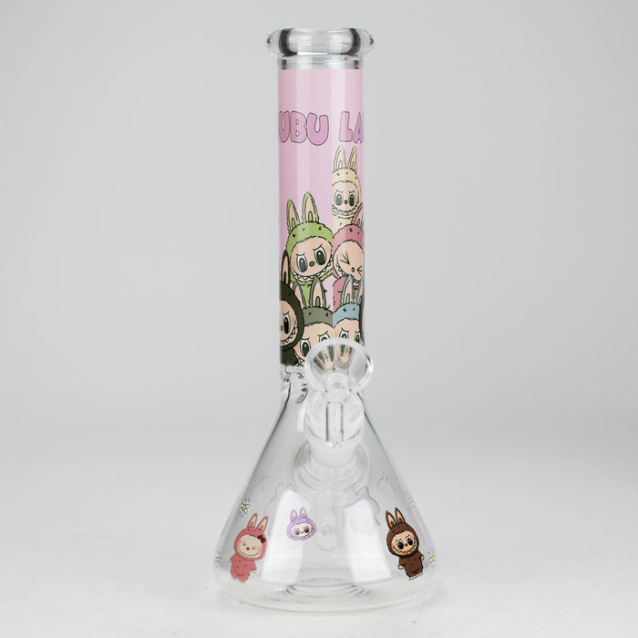 10" Popular Character Design Glass Beaker Bong