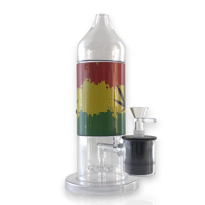 Electric Lamp Bong Set-Rasta