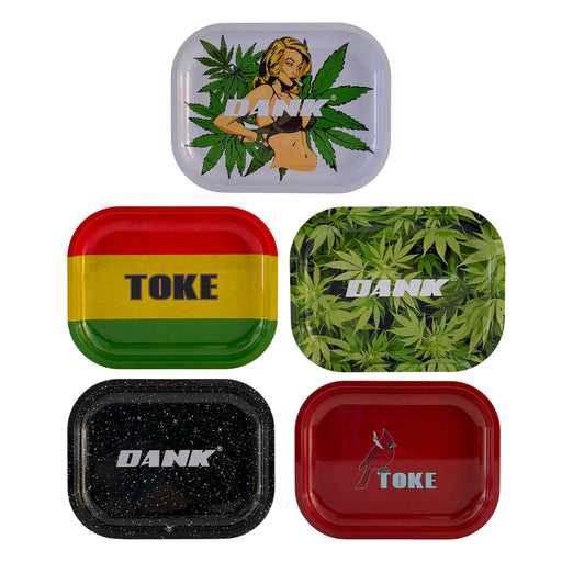 DANK & TOKE Metal Rolling Trays Tray Super Supplys Inc