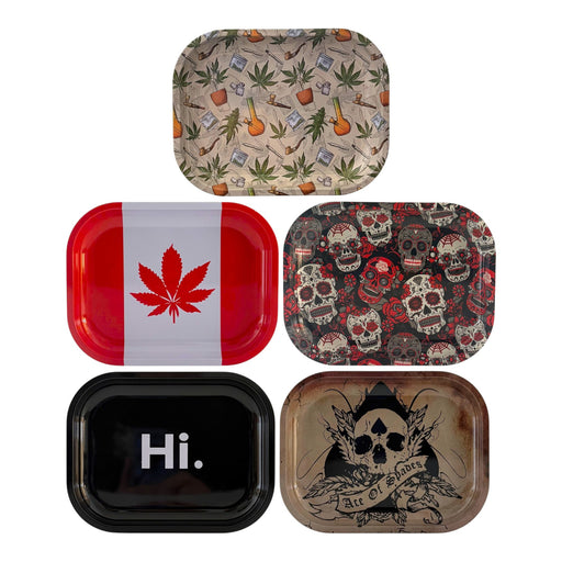 Designer Metal Rolling Trays Tray Super Supplys Inc