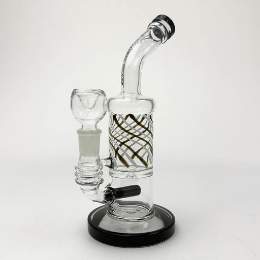10" Glass Bong with Inline Diffuser Glass Bong RMG WHOLESALE