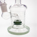 7" Clear Ring Glass Bong with Water Diffuser Glass Bong RMG WHOLESALE