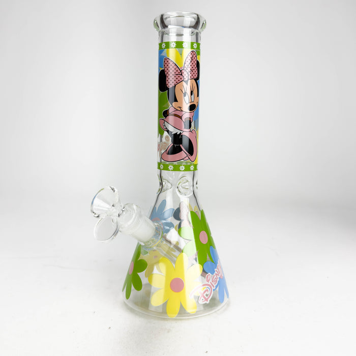 10" Catton Duck Design Glass Beaker Bong