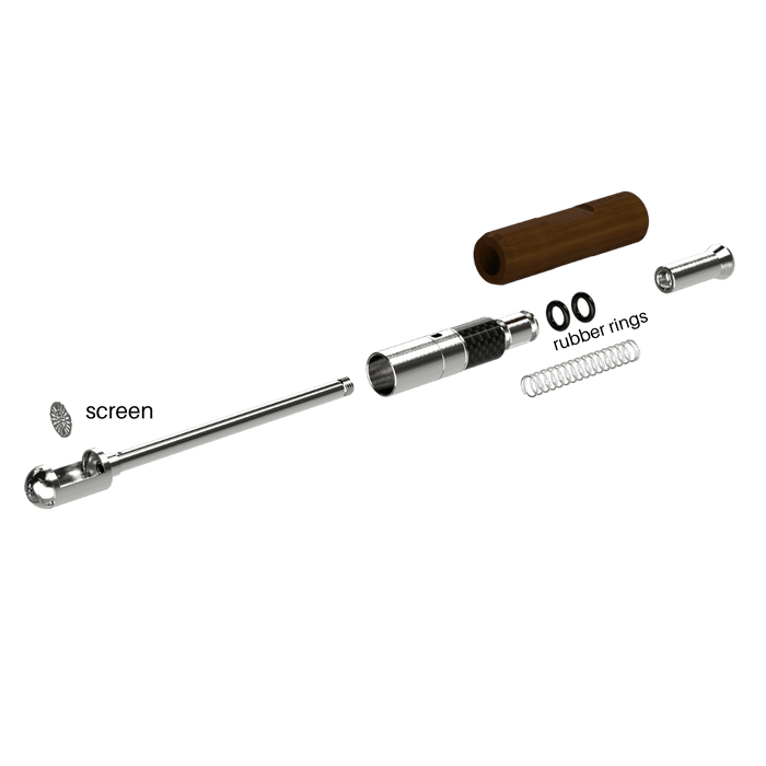 6-Pack Replacement Screens - Hippie Pipe Analog Vape Part · Accessory The Hippie