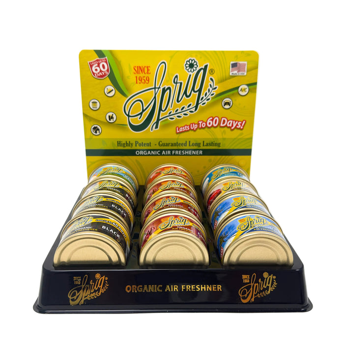 SPRING® | AIR FRESHENER GEL CAN – Box of 12 Diffuser LEHIGH WHOLESALE