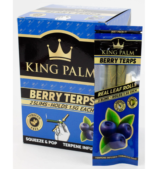 King Palm | Flavors Slim - 20 pouches Display