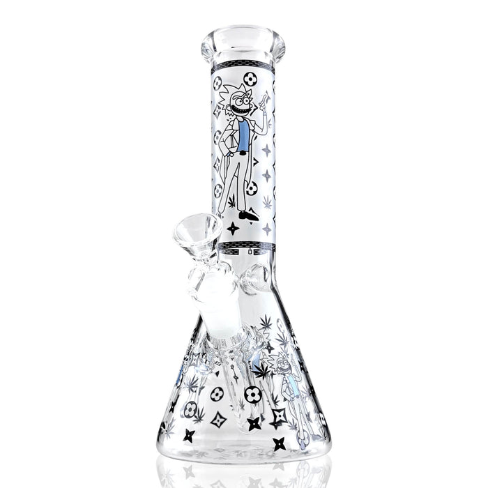 10" Animated Art Beaker Bong Series – 4mm Thick Glass
