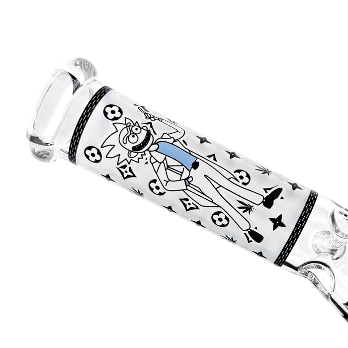 10" Animated Art Beaker Bong Series – 4mm Thick Glass