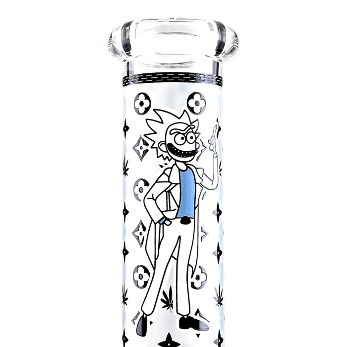 10" Animated Art Beaker Bong Series – 4mm Thick Glass