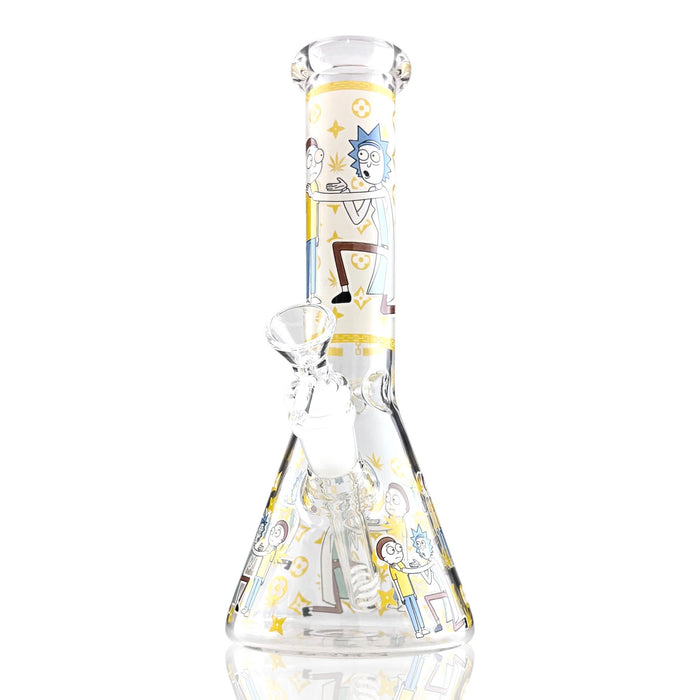 10" Animated Art Beaker Bong Series – 4mm Thick Glass
