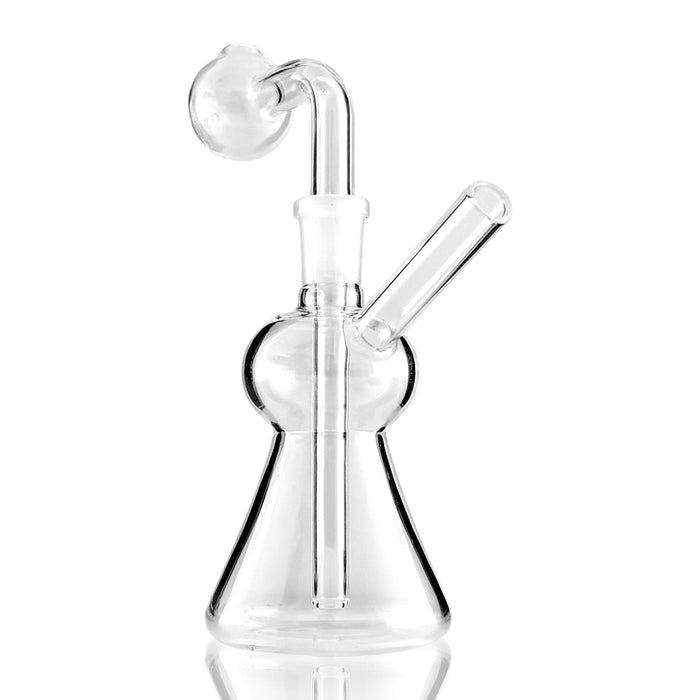 6" Premium Oil Burner Water Pipe –  4mm Thick Glass