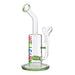 Wellcann | 9" InclineFlow Glass Rig Glass Bong Super Supplys Inc Green