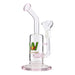 Wellcann | 9" InclineFlow Glass Rig Glass Bong Super Supplys Inc Pink