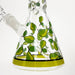 10" Glass Beaker Bong with Apple Design [FT08] Glass Bong LEHIGH WHOLESALE