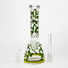 10" Glass Beaker Bong with Apple Design [FT08] Glass Bong LEHIGH WHOLESALE
