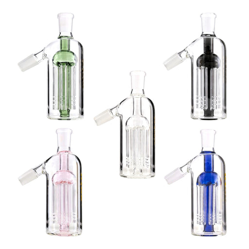 Dank | 6-Arm Diffused Ash Catcher – 14mm 45° Ashcatcher · Percolator · Filter · Mouthpiece Super Supplys Inc