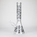 14" 7mm Thick Glass Water Bong – Glow in the Dark Beaker Bong Glass Bong LEHIGH WHOLESALE