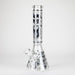14" 7mm Gorilla Designs Glow In The Dark Beaker Bong – In the Box [FT1892ATS] Glass Bong LEHIGH WHOLESALE Black