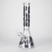 14" 7mm Thick Glass Water Bong – Glow in the Dark Beaker Bong Glass Bong LEHIGH WHOLESALE FT1885ATS