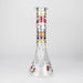 10" Wild Kitty Design Glass Beaker Bong Glass Bong 777 Smoke