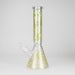 14" Beehive Design 7mm Thick Heavy Duty Glass Beaker Bong Glass Bong 777 Smoke