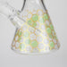 14" Beehive Design 7mm Thick Heavy Duty Glass Beaker Bong Glass Bong 777 Smoke